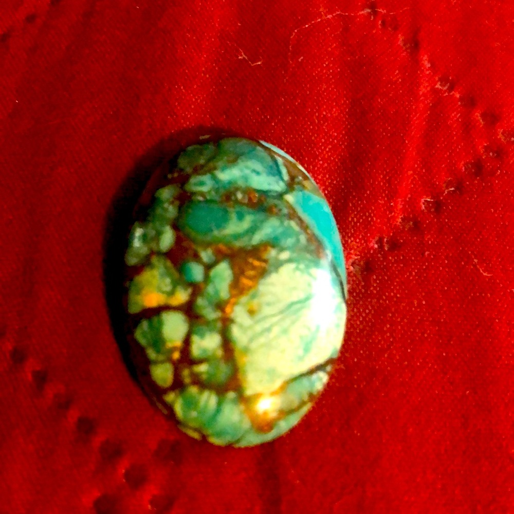 Sky Blue & Bronze Turquoise